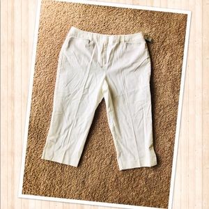 Talbots cropped pants